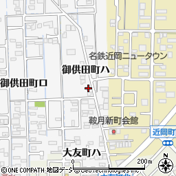 石川県金沢市御供田町ハ44-1周辺の地図