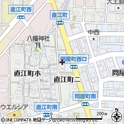石川県金沢市直江町ニ9-3周辺の地図