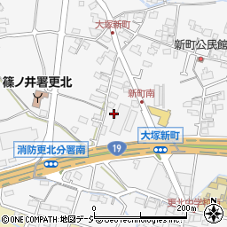 長野県長野市青木島町大塚582周辺の地図