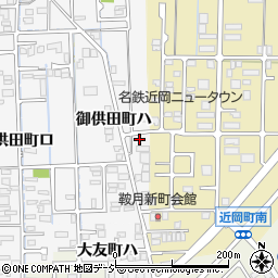 石川県金沢市御供田町ハ61周辺の地図
