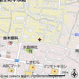 長野県長野市稲里町中氷鉋536-1周辺の地図