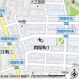 〒920-0061 石川県金沢市問屋町の地図