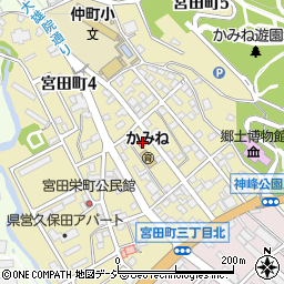 日立宮田郵便局 ＡＴＭ周辺の地図