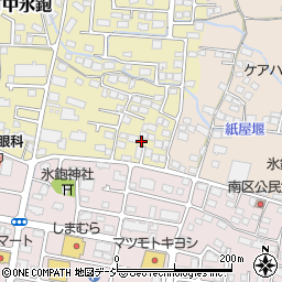 長野県長野市稲里町中氷鉋542周辺の地図