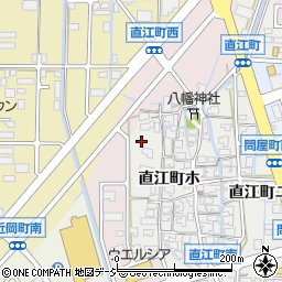 石川県金沢市直江町周辺の地図