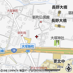 長野県長野市青木島町大塚602周辺の地図