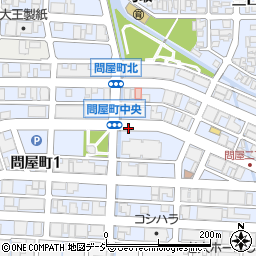 石川県金沢市問屋町周辺の地図