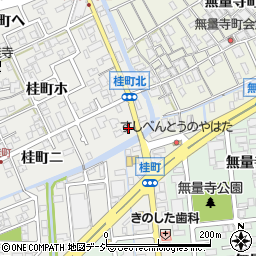 石川県金沢市桂町ニ周辺の地図