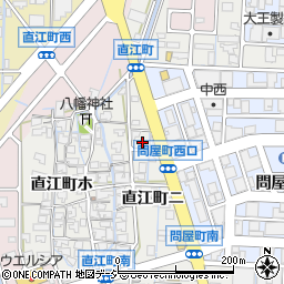 石川県金沢市直江町ニ10-4周辺の地図