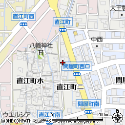 石川県金沢市直江町ニ10-3周辺の地図