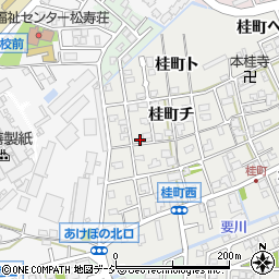 石川県金沢市桂町チ51周辺の地図