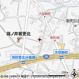 長野県長野市青木島町大塚695周辺の地図