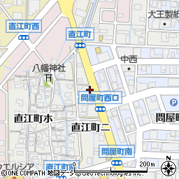 石川県金沢市直江町ニ25周辺の地図