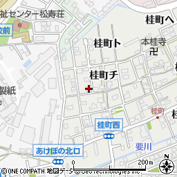 石川県金沢市桂町チ38周辺の地図