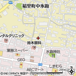 長野県長野市稲里町中氷鉋481-1周辺の地図