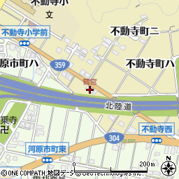 石川県金沢市不動寺町ロ周辺の地図