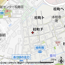 石川県金沢市桂町チ40周辺の地図