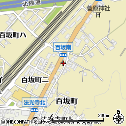 とらや 百坂店周辺の地図