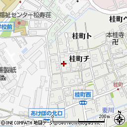 石川県金沢市桂町チ49周辺の地図