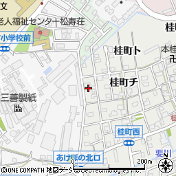 石川県金沢市桂町チ61周辺の地図