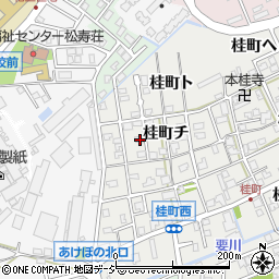 石川県金沢市桂町チ41周辺の地図