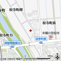 石川県金沢市松寺町卯周辺の地図