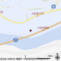 長野県長野市七二会甲74周辺の地図