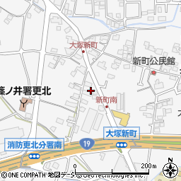 長野県長野市青木島町大塚608周辺の地図