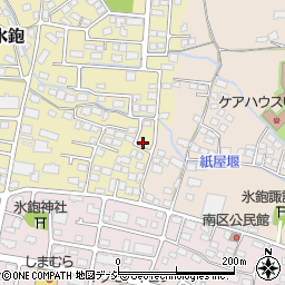 長野県長野市稲里町中氷鉋546-3周辺の地図