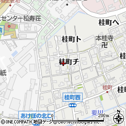 石川県金沢市桂町チ33周辺の地図