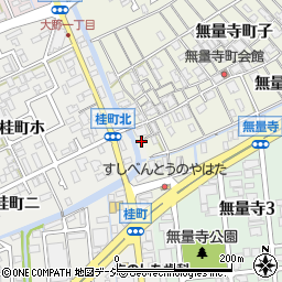 石川県金沢市無量寺町子3周辺の地図