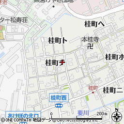 石川県金沢市桂町チ16周辺の地図