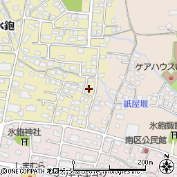 長野県長野市稲里町中氷鉋546-2周辺の地図