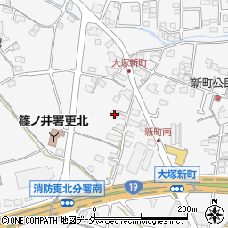 長野県長野市青木島町大塚682周辺の地図