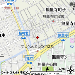 石川県金沢市無量寺町子15周辺の地図