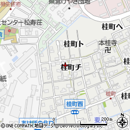 石川県金沢市桂町チ31周辺の地図
