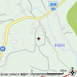 栃木県那須烏山市曲畑52周辺の地図