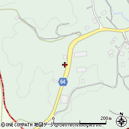 栃木県那須烏山市曲畑136-4周辺の地図