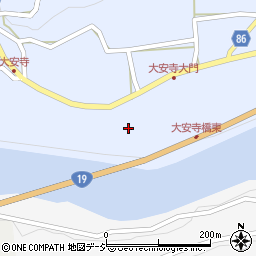 長野県長野市七二会甲71周辺の地図