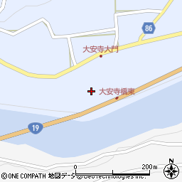 長野県長野市七二会甲53周辺の地図