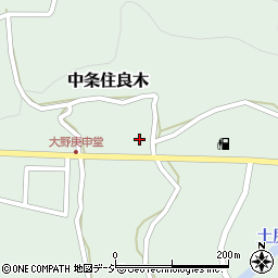 長野県長野市中条住良木8746周辺の地図