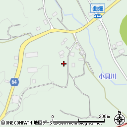 栃木県那須烏山市曲畑151周辺の地図