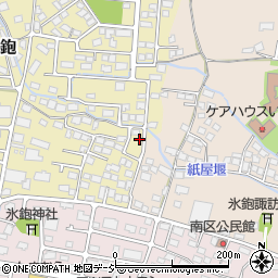 長野県長野市稲里町中氷鉋546-5周辺の地図