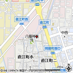 石川県金沢市直江町ハ周辺の地図