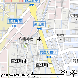 石川県金沢市直江町ニ14-1周辺の地図