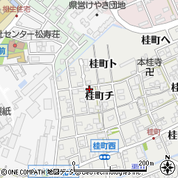 石川県金沢市桂町チ29周辺の地図