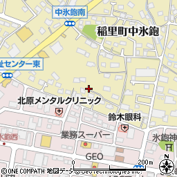 長野県長野市稲里町中氷鉋486-3周辺の地図