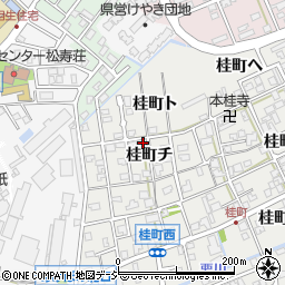 石川県金沢市桂町チ27周辺の地図