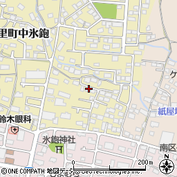 長野県長野市稲里町中氷鉋554-5周辺の地図