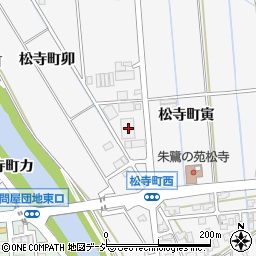 石川県金沢市松寺町寅89周辺の地図